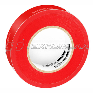 Изолента SAFELINE 15/10 красная (10/250/250)