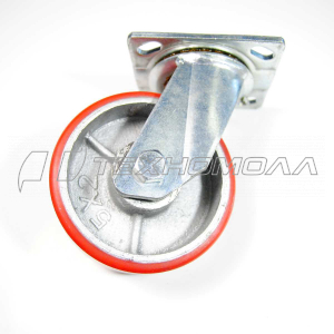 Кoлеcнaя опора большегрузая 125мм ПУ поворот