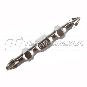 Бита двухстор., PH2-PH1х45мм, сталь S2, 1шт.// Gross