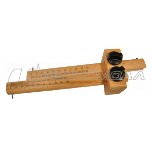 Рейсмус деревянный с двумя фиксатороми 210х65х75мм