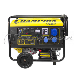 Бензогенератор CHAMPION GG6501E+ATS 5/5,5кВт