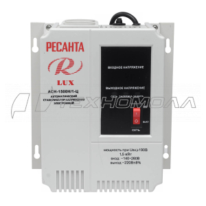 Стаб. напряжения РЕСАНТА АСН-1500 Н/1-Ц Lux Стаб. напряжения РЕСАНТА АСН-1500 Н/1-Ц Lux