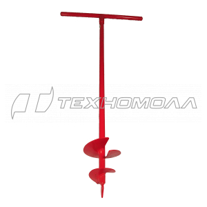 Бур почвенный МБ STANDART 160 мм 2-х шнеков ручной