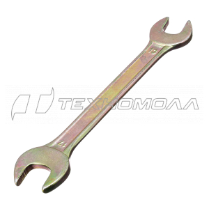 Ключ рожковый СИБРТЕХ 13 х 17 мм цинк, желт,