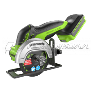 Ак. угловая шлифмашина Greenworks GD24UCS