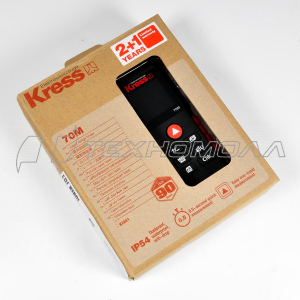 Дальномер лазерный KRESS KI201, 70 м