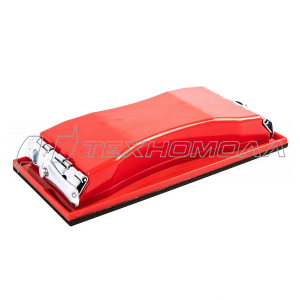 Брусок для шлифования, 210 х 105 мм, пластиковый с зажимами Matrix