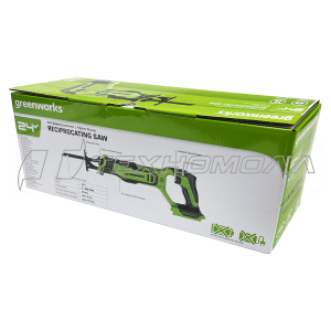 Аккумуляторная сабельная пила Greenworks GPT-BLRS-1