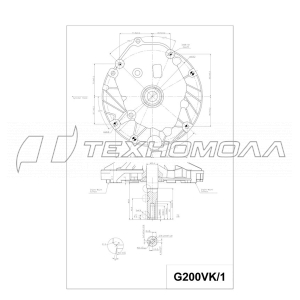 Двигатель CHAMPION G200VK/1