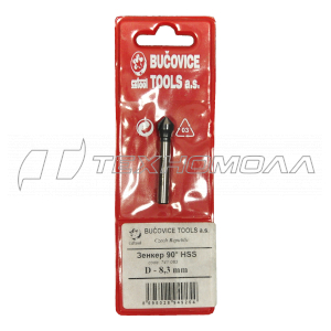 Зенкер конический d. 8.3мм. 3-х канавочный BUCOVIC