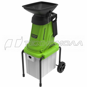 Измельчитель садовый электрический GRENWORKS GW-2800SD 2800Вт