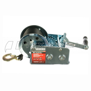 Лебедка шестеренчатая, тяга - 0,8 т, ленточная