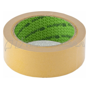 Лента клейкая двусторонняя, 38мм х 10м, на тканевой основе Сибртех