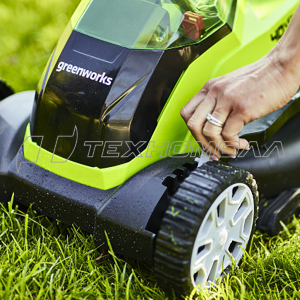 Аккумуляторная газонокосилка Greenworks G40LM35