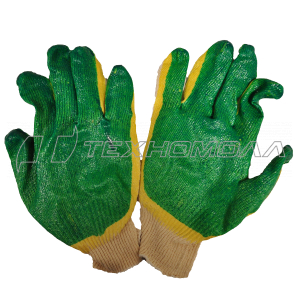 Перчатки хб13кл. с дв.латекснм. покр. ЛЮКС