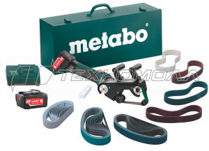 Аккумуляторная ленточная шлифмашина для труб Metabo RB 18 LTX 60 Set 600192880