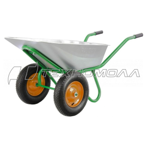 Тачка PALISAD садово-строительная, 320 кг/100л 2-х колесная, усиленная