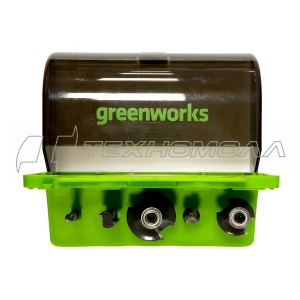Набор фрез (5 шт.) для фрезера Greenworks