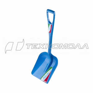 Лопата снеговая 285х320х850 мм, пластиковая 2289 ЦИ FELICITA Piccolo