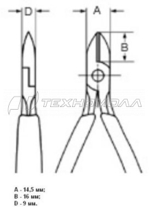 Бокорезы Knipex KN-7612125