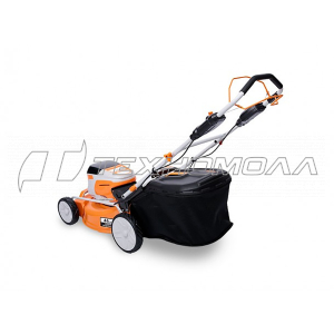 Аккумуляторная газонокосилка VILLARTEC MA4046T SET: AM408 + AC402