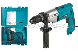 Эл. дрель Makita HP 2071 1010 Вт ударная,