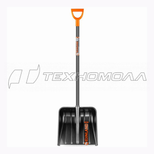 Лопата снеговая "FINLAND" С ЧЕРЕНКОМ 1243-Ч