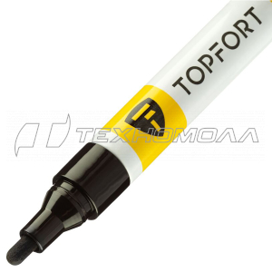 Маркер лаковый TOPFORT Paint (черный) 4мм