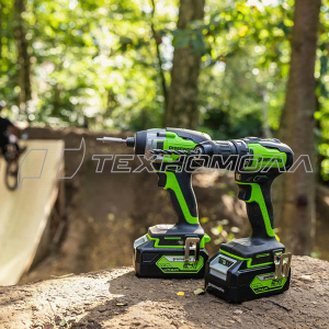 Ак. дрель Greenworks GD24DD35K2