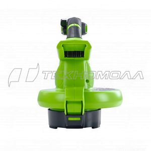 Аккумуляторная воздуходувка Greenworks GD40BVII