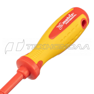 Диэлектрическая отвертка Ph0x75 мм MATRIX PROFESSIONAL Insulated 12924
