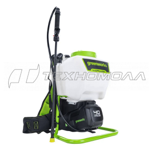 Опрыскиватель аккумуляторный Greenworks VT G40BPS, 40V, c 1хАКБ 2 Ач и ЗУ