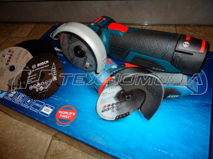 Аккумуляторная угловая шлифмашина Bosch GWS 12V-76 Professional Solo 0.601.9F2.000
