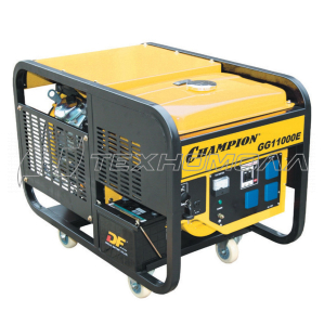 Бензогенератор CHAMPION GG11000E 8,5/9,5кВт 20лс