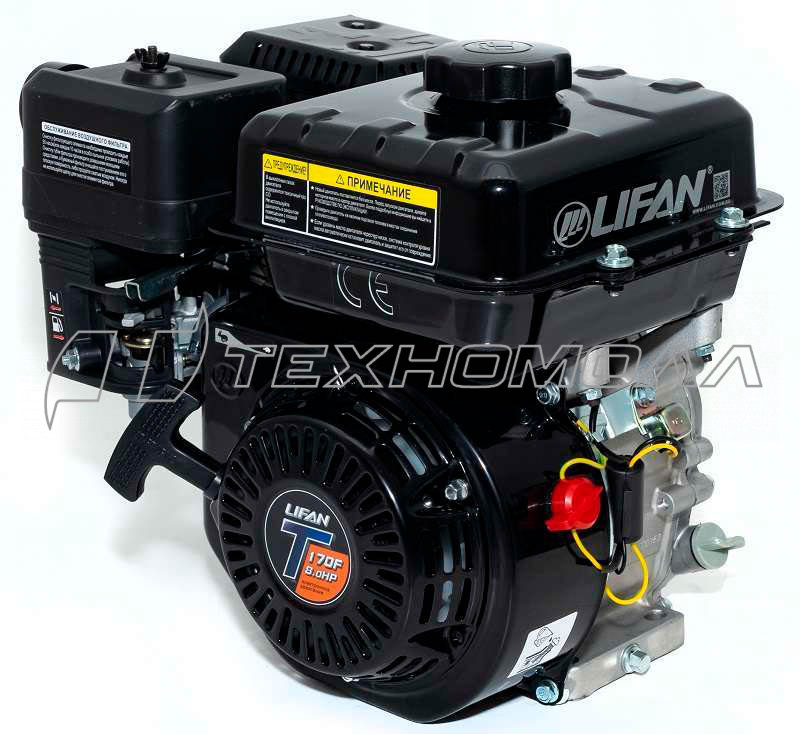 Двигатель LIFAN 170F-T D20, 8 л.с. 00-00001719