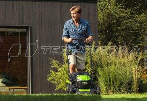 Ак. газонокосилка Greenworks GD40LM46HP 40 В 2514407