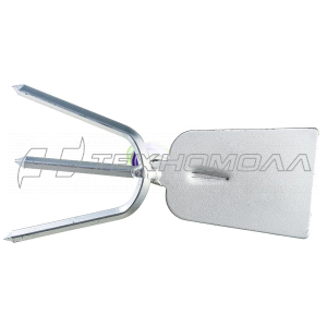 Мотыжка комбинированная, 80х285 мм, стальная, пластиковая рукоятка Palisad