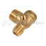 Клапан обратный- тройник 3/4"М 1/2"М FUBAG