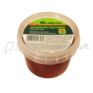 Канифоль сосновая, банка 100 гр., ГОСТ 19113-84