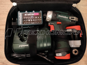 Аккумуляторный винтоверт Metabo PowerMaxx BS 600079500