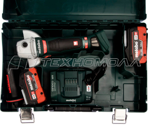 Аккумуляторная угловая шлифмашина Metabo WB 18 LTX BL 125 Quick 613077840