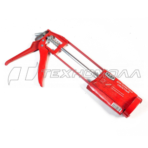 ПИСТОЛЕТ ДЛЯ ГЕРМЕТИКОВ "ЭКСПЕРТ" (1/24) ШЕСТИГРАН.ШТОК "КЕДР" 015-0905