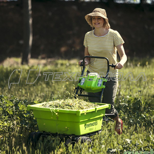 Тачка самоходная Greenworks G40GC