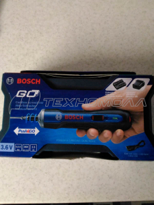 Аккумуляторная отвертка Bosch GO kit 0.601.9H2.021