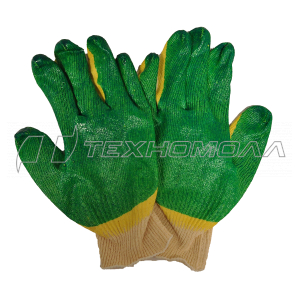 Перчатки хб13кл. с дв.латекснм. покр. ЛЮКС