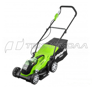 Аккумуляторная газонокосилка Greenworks G40LM35