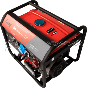 Бензиновая электростанция с электростартером и одинаковой выходной мощностью Fubag BS 8500 XD ES 838