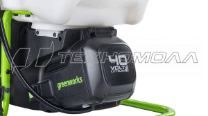 Опрыскиватель аккумуляторный Greenworks VT G40BPS, 40V, c 1хАКБ 2 Ач и ЗУ