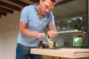Бесщеточная циркулярная пила Ryobi ONE+ R18CS7-0 5133002890