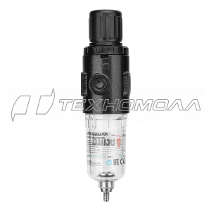 Фильтр-регулятор FR1500, 10 бар, 1500 л/мин, 1/4"// Denzel